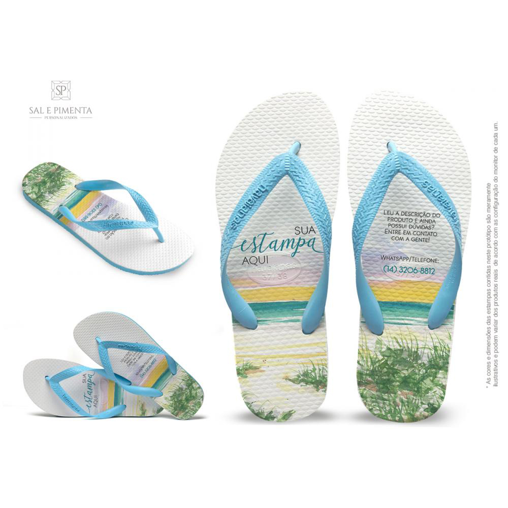 HAVAIANAS TRADICIONAL PERSONALIZADA